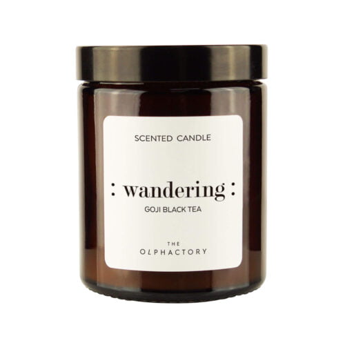 Lumânare parfumată Wandering Goji Black Tea 135 g marca Ambientair Olphactory