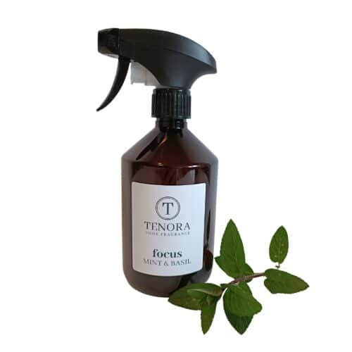 Spray cameră marca Tenora Focus Mint & Basil 500 ml
