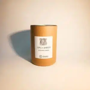 Lumânare parfumată Spicy Amber 200 g Tenora